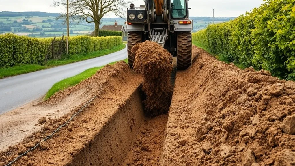 Chain Trenching in Northfleet | Fast, Clean Trench Excavation